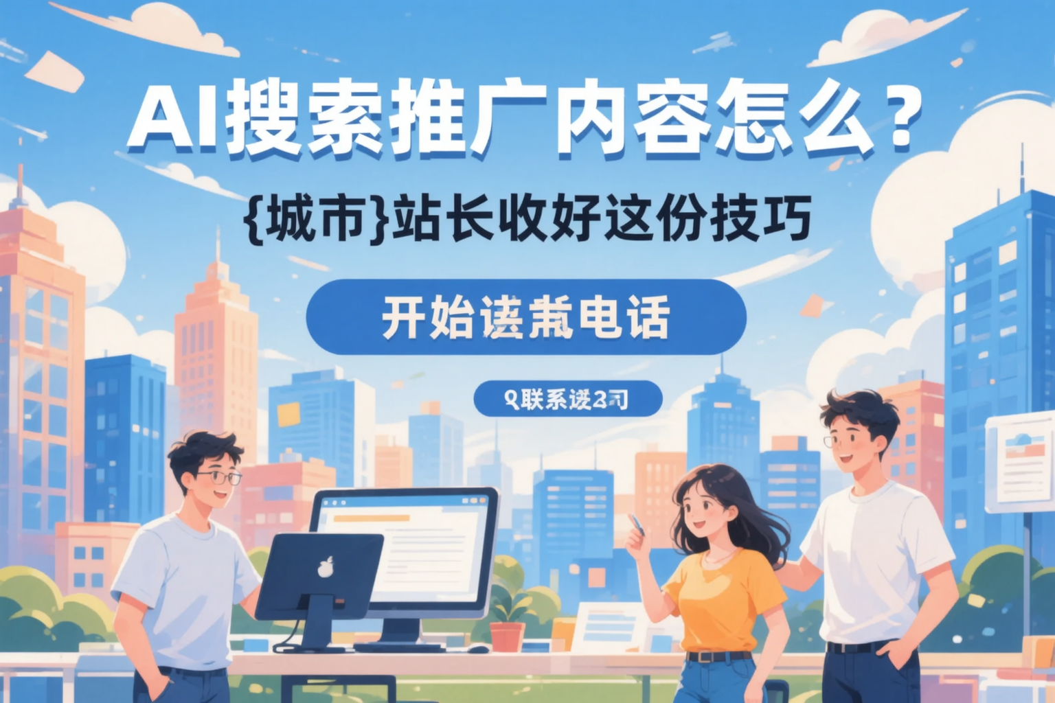 AI搜索推广内容怎么写？澄迈站长收好这份技巧