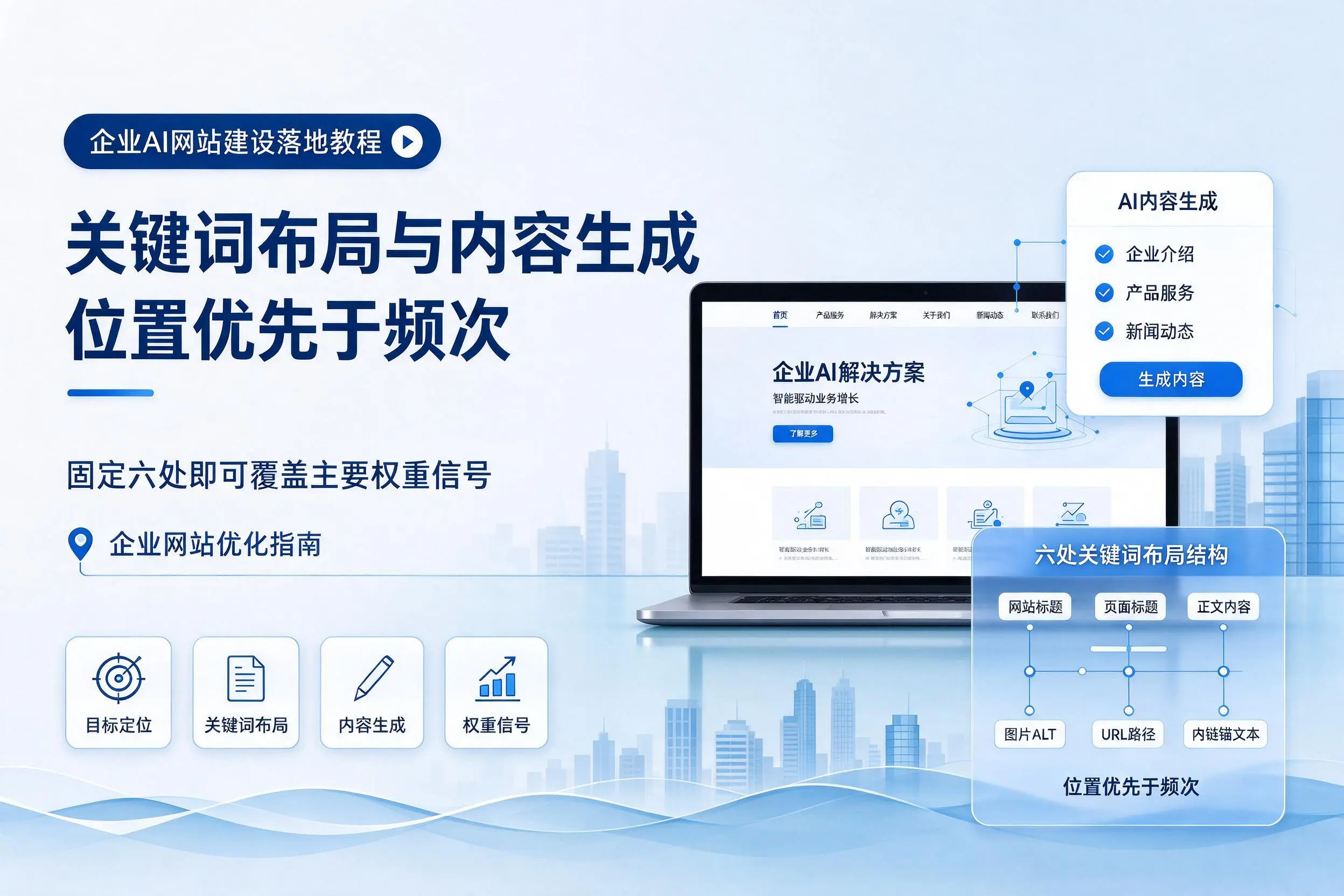 澄迈企业AI网站建设落地教程：关键词布局与内容生成